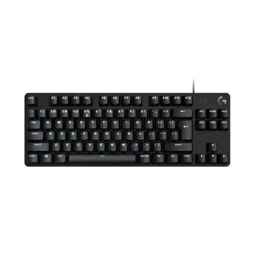 LOGITECH G413 TKL SE laidinė mechaninė žaidimų klaviatūra - BLACK - US INT'L - USB - TACTILE