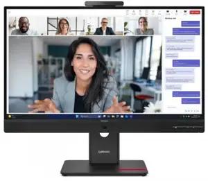 LENOVO 27" T27QD-4V QHD IPS 16:9 120HZ HDMI/DP/USB-C(100W)/RJ45/WEBCAM/SPEAKERS