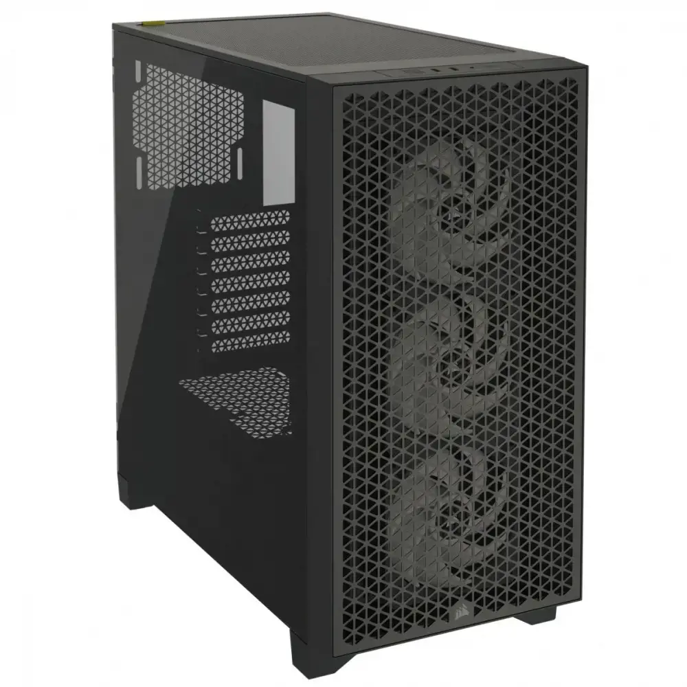 3000D Airflow RGB TG Mid-Tower juodos spalvos