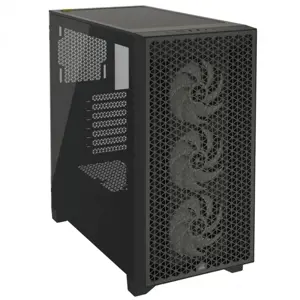 3000D Airflow RGB TG Mid-Tower juodos spalvos