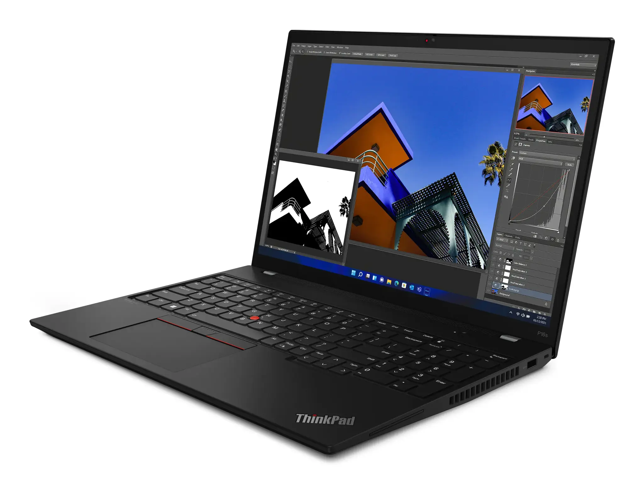 Lenovo ThinkPad P16s Gen 2 MOBILE WORKSTATION AMD Ryzen™ 7 PRO 7840U 512GB SSD 16GB 16" (1920x1200) WIN11 Pro VILLI BLACK Backlit Keyboard. 3 Year warranty