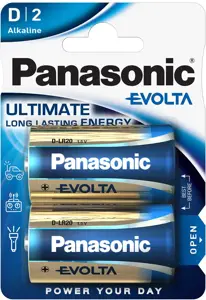 "Panasonic Evolta" akumuliatorius LR20EGE/2B