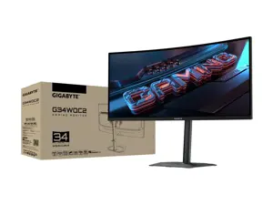 Gigabyte | G34WQC2 EK | 34 " | VA | WQHD | 200 Hz | 1 ms | 3440 x 1440 pixels | 450 cd/m² | HDMI ports quantity 2