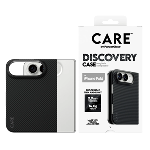 PanzerGlass Discovery Case | Back cover | Apple | iPhone 2026 Fold | Recycled plastic | Black