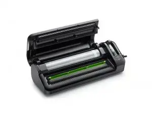 "FoodSaver FFS017X" vakuuminis sandariklis Juoda, nerūdijantis plienas
