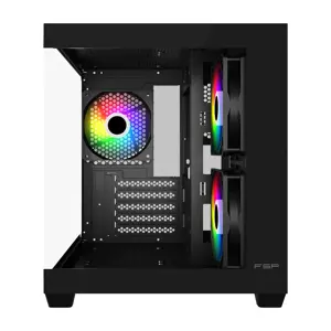Fortron Case | S140-BA | Black | Mini-ITX, uATX(M-ATX) | Power supply included No