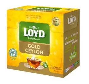 Juodoji arbata LOYD Gold Ceylon, 20 x 2g