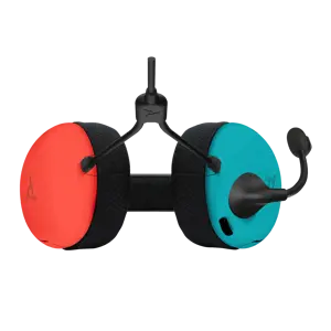 PDP Officially Licensed LVL 40 stereo headset (Switch and Switch Lite compatible), Wired, Gaming, 200 g, Headset, Black, Blue, Red