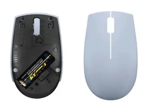 Lenovo 300 Wireless Compact Maus Kabellos Optisch Blau 3 Tasten 1000 dpi, Ambidextrous, Optical, RF Wireless, 1000 DPI, Blue