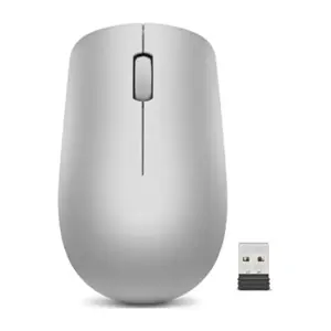 "Lenovo" belaidė pelė 530 Platinum Grey, 2,4 GHz belaidis ryšys per "Nano USB