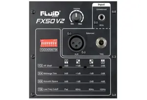 Fluid Audio FX50 V2 - active studio monitor