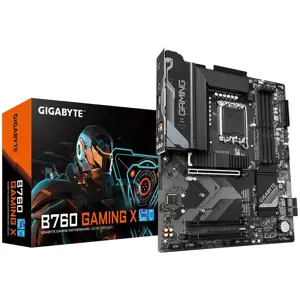 Pagrindinė plokštė GIGABYTE Intel B760 Express LGA1700 ATX Atmintis DDR5 Atminties lizdai 4 2xPCI-E…