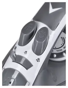 Mesko MS 5037. Garinis lygintuvas, 2800 W, vandens bakelio talpa 170 ml, nepertraukiamas garų srautas 35 g/min, pilkos spalvos