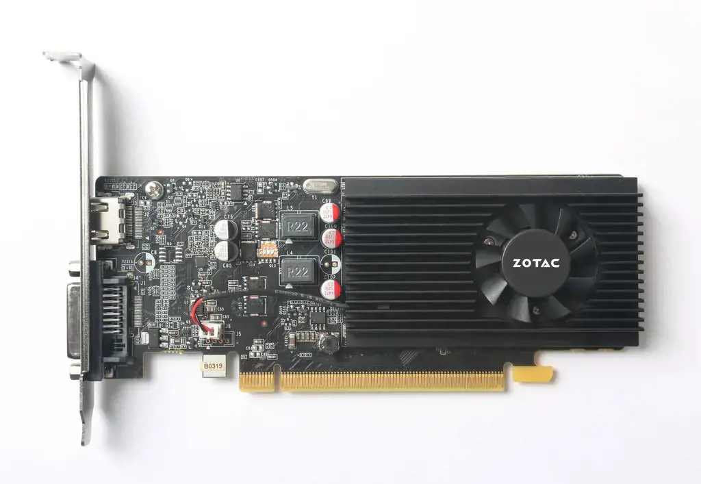 Vaizdo plokštė ZOTAC GeForce GT 1030 2 GB, GDDR5, 64 bitai, ZT-P10300A-10L