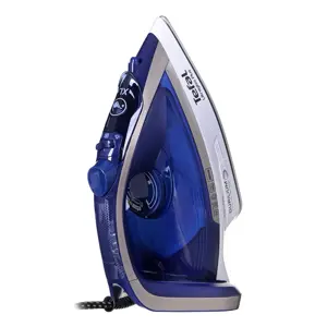 "Tefal Ultimate Pure FV6812E0", garų lygintuvas, 2 m, 260 g/min, mėlynas, sidabrinis, 50 g/min, 0,27 l