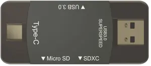 "Newell" atminties kortelių skaitytuvas Hub OTG 3in1