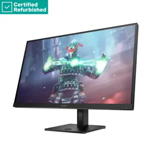 RENEW SILVER OMEN by HP 27k UHD Gaming Monitor - 27" 3840x2160 UHD 400-nit 144 Hz AG, IPS, USB-C/2x HDMI/DisplayPort, 2x USB-A, speakers, height adjustable/tilt/pivot, 1 years