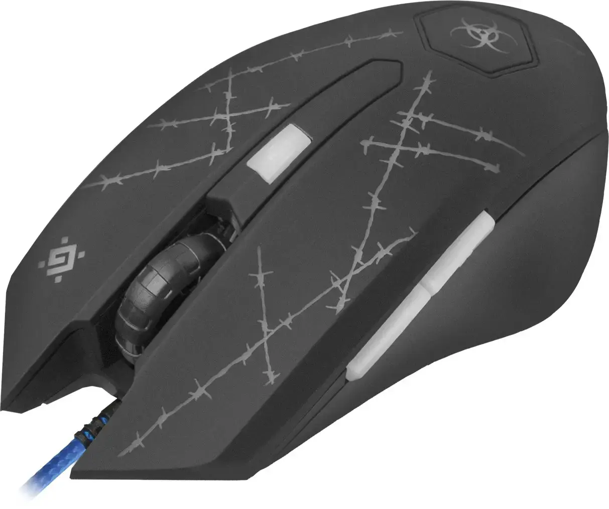 "Defender Forced GM-020L" pelė Ambidextrous USB Type-A Optical 3200 DPI