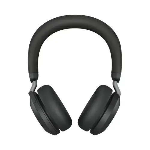 "Jabra Evolve2 75" - USB-A MS Teams su staliniu stovu - juoda, laidinė ir belaidė, 197 g