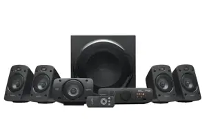"Logitech" Z906 THX erdvinio garso, 5.1 kanalų, 500 W, universalus, juodas, 1000 W, IR