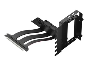 FRACTAL DESIGN "Flex 2 Riser" kortelė PCIe 4.0, juoda