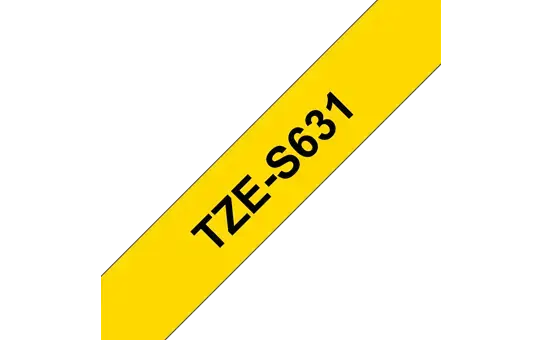 Brother TZeS631, TZ, 8 m, 1 vnt., lizdinė plokštelė, 1,2 cm