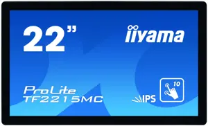 Monitorius iiyama ProLite TF2215MC-B2, 54.6 cm (21.5"), 1920 x 1080 pixels, Full HD, LED, 14 ms, Black