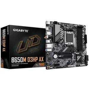 GIGABYTE B650M D3HP AX Motherboard - Supports AMD AM5 CPUs, 5+2+2 Phases Digital VRM, up to 7600MHz…