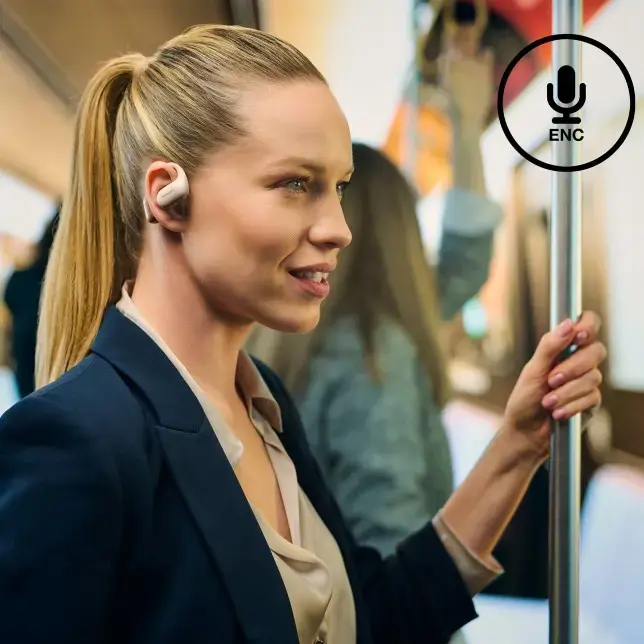 Panasonic wireless earbuds RB-F10DE-C, beige