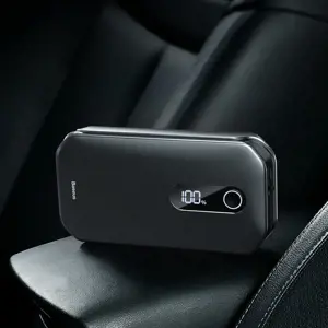 Baseus CRJS03-01 Super Energy Pro Car Jump Starter (12000mAh,5V/3A,Paak current1000A)Black