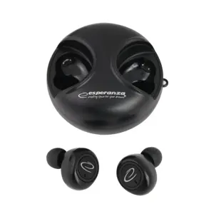 "Esperanza EH228K" "Bluetooth" ausinės į ausis TWS Black