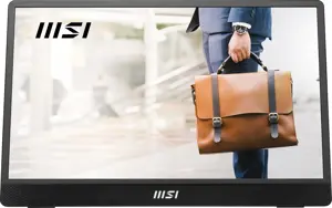 LCD Monitor MSI PRO MP161 E2U 15.6" Business Panel IPS 1920x1080 16:9 60Hz Matte Speakers Tilt Colour Black PROMP161E2U