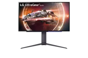 LG 27GS95QE-B, 67.3 cm (26.5"), 2560 x 1440 pixels, Quad HD, OLED, 0.03 ms, Black