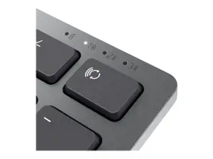 DELL KB700, pilno dydžio (100%), "Bluetooth", QWERTY, pilka