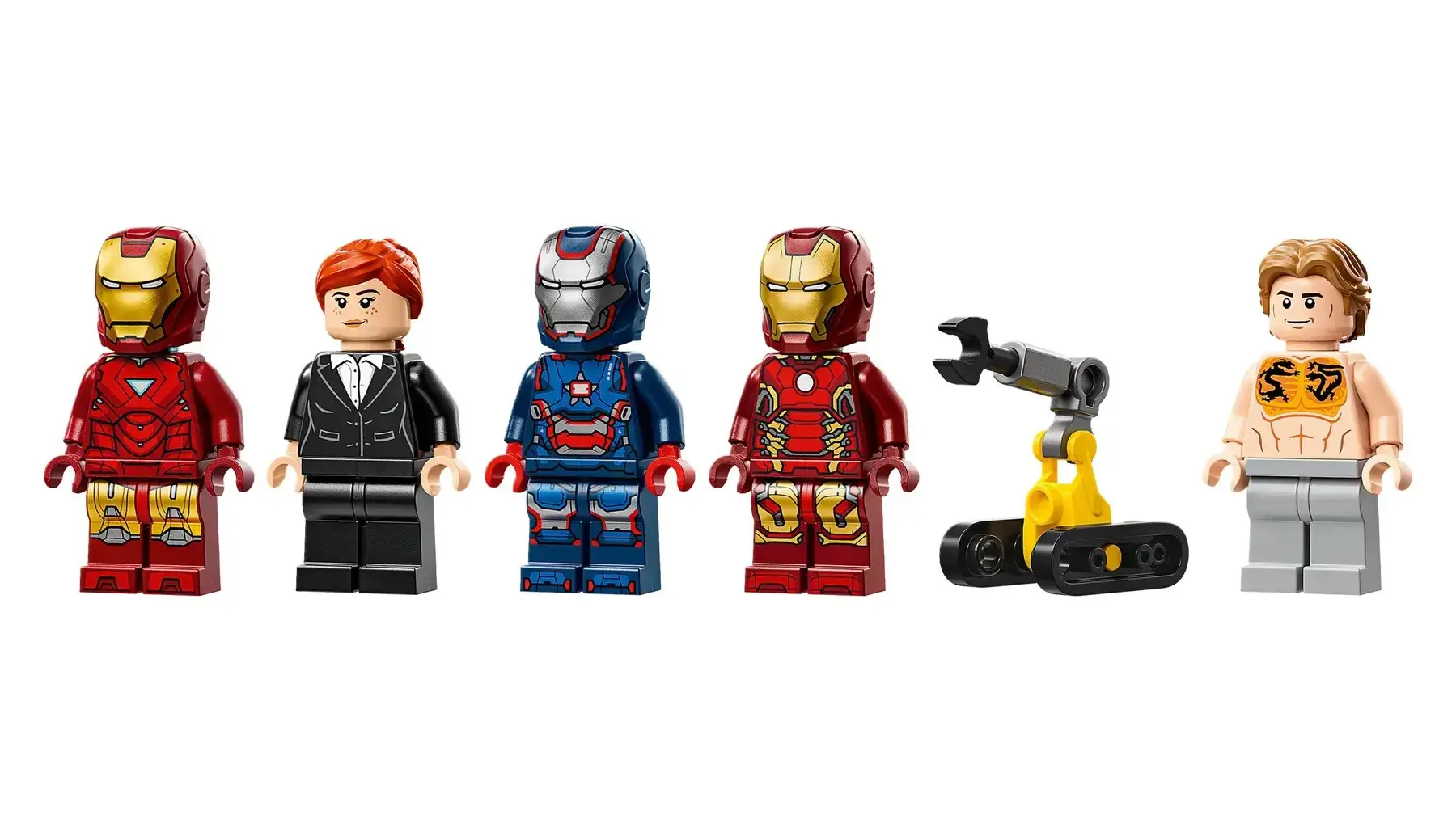 LEGO MARVEL 76315 Iron Man’s Laboratory: Hall of Armor