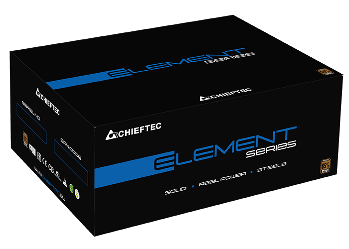 Maitinimo blokas CHIEFTEC ELP-600S, 600 W, 80 PLUS BRONZE