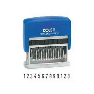 Antspaudas Mini-Numeratorius S120/13, COLOP, 13 simbolių