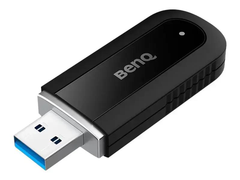 BenQ WD02AT, Wireless, USB, WLAN / Bluetooth, 1201 Mbit/s, Black