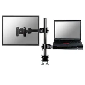 Neomounts by Newstar monitor/laptop desk mount, Clamp, 10 kg, 25.4 cm (10"), 68.6 cm (27"), 100 x 1…