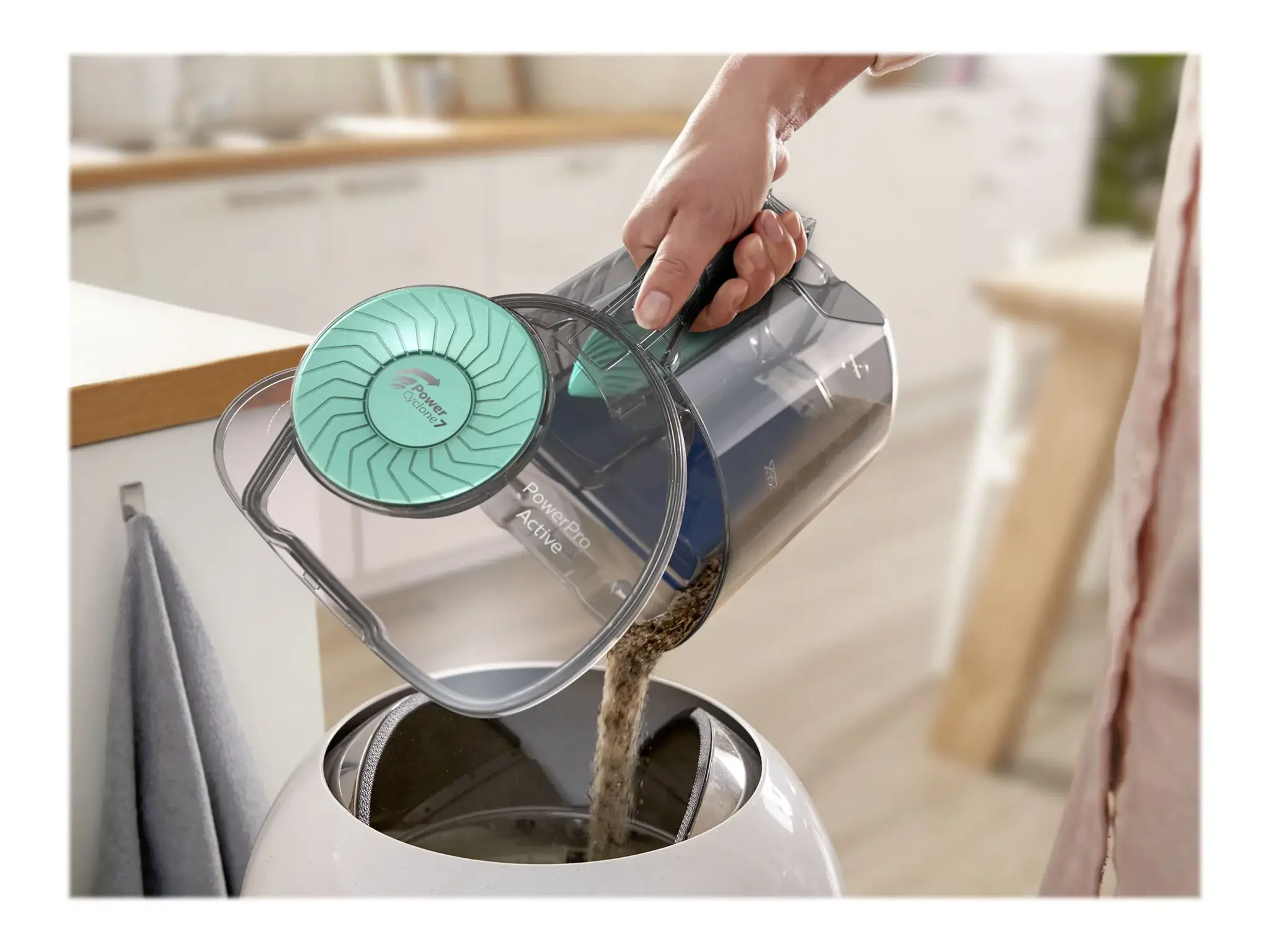 "Philips" 5000 serijos FC9556/09, 750 W, cilindrinis dulkių siurblys, be maišelio, 1,5 l, cikloninis, 76 dB