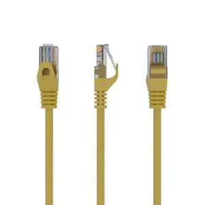 GEMBIRD UTP Cat6 komutacinis kabelis 1,5 m geltonos spalvos