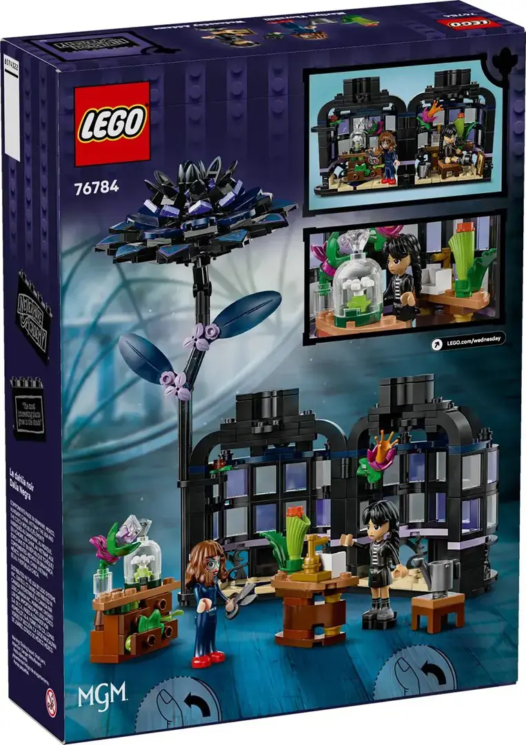 LEGO WEDNESDAY 76784 Black Dahlia Flower