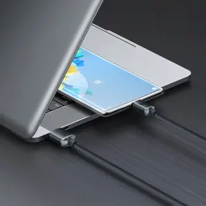 Baseus Crystal Shine Series USB | greito įkrovimo laidas USB Type A - USB Type C 100W 2m juodas