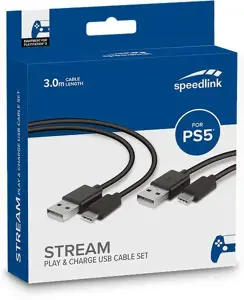 "Speedlink" kabelis "Stream PS5" (SL-460100-BK)