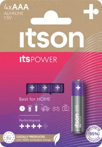 itson itsPOWER baterija šarminė LR03IPO/4CP