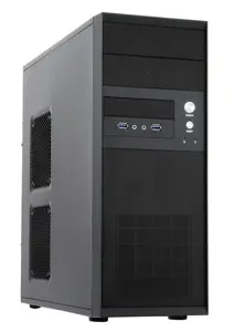 CHIEFTEC IARENA CQ-01B Mesh ATX MidiTower be maitinimo šaltinio USB3.0 BLACK