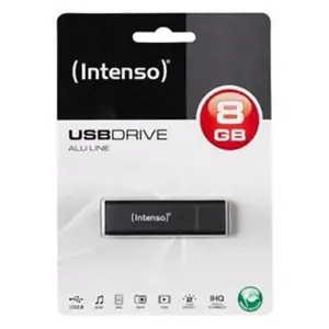 ATMINTIES KAUPIKLIS FLASH USB2 8GB/ANTRACITE 3521461 INTENSO