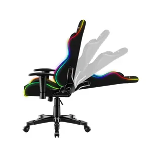 ŽAIDIMŲ KĖDĖ VAIKUI HUZARO RANGER 6.0 RGB TINKLELIS