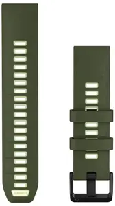 Garmin kellarihm QuickFit 22mm fenix 9 Pro, olive drab/citron