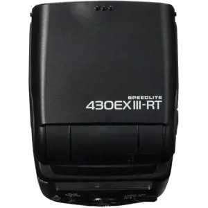 "Canon Speedlite 430EX III-RT" blykstė, 3,5 s, belaidis ryšys, 15 kanalų, 295 g, kompaktinė blykstė